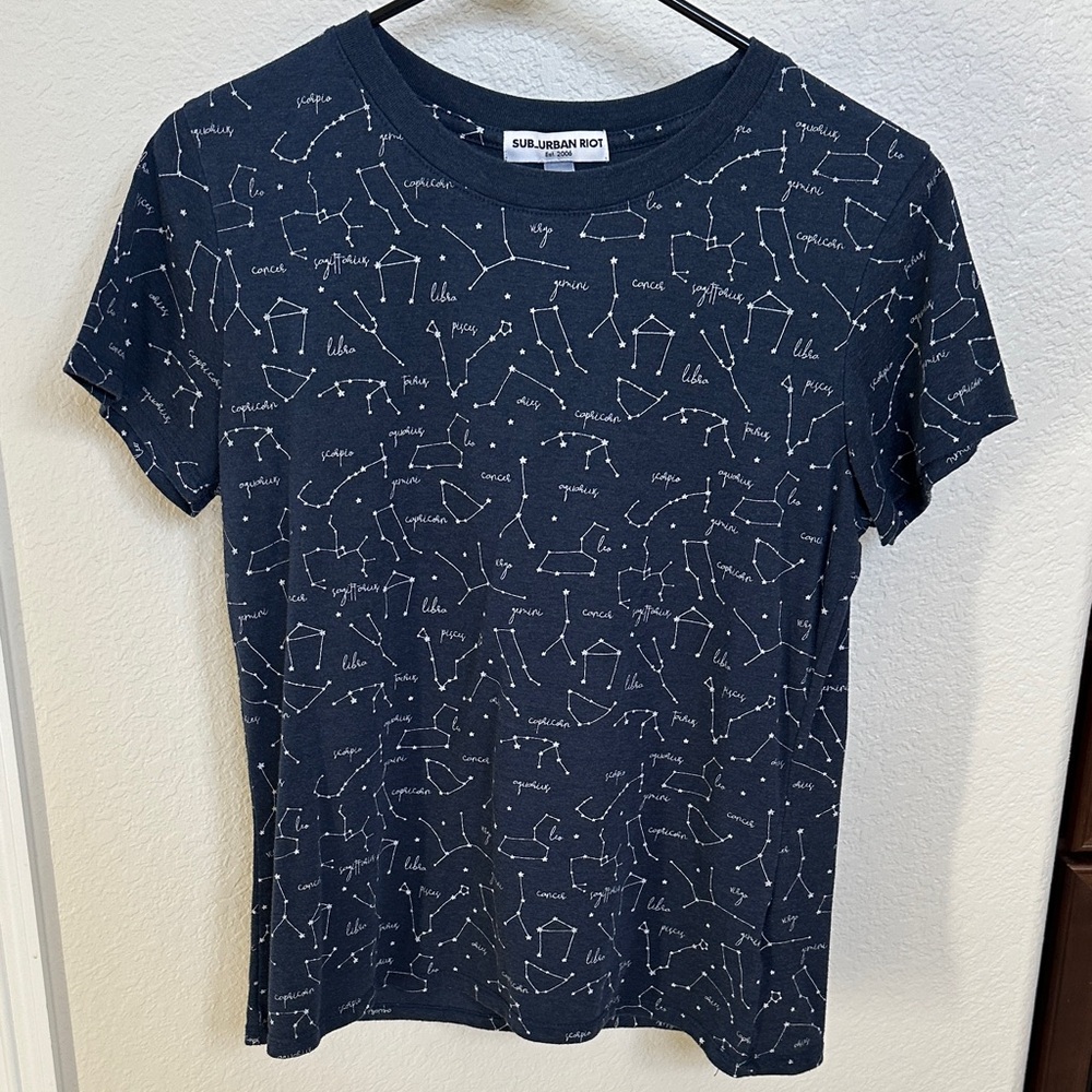 Sub_Urban Riot Navy Constellation Tee